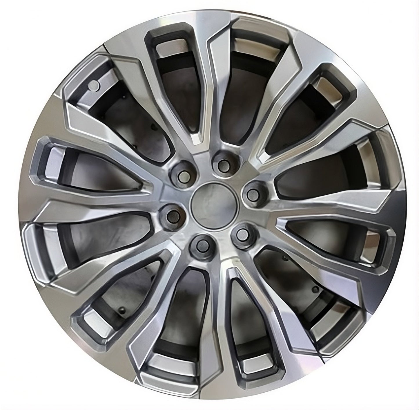 GMC Yukon 2007-2024 Factory OEM Car Wheel Size 22x9 Alloy 14025.PB1LS59U3B.MA