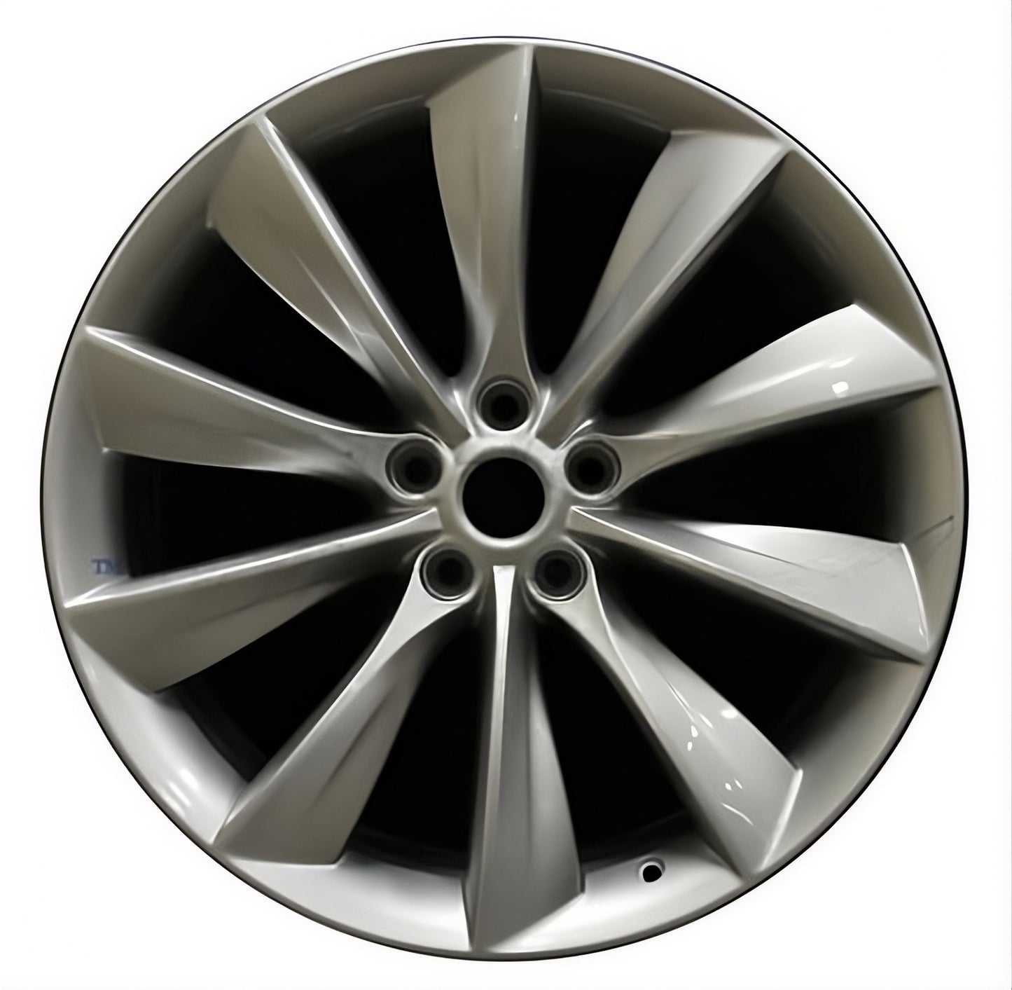 Tesla Model S 2013-2014 Factory OEM Car Wheel Size 21x9 Alloy 210013.LS09.FF