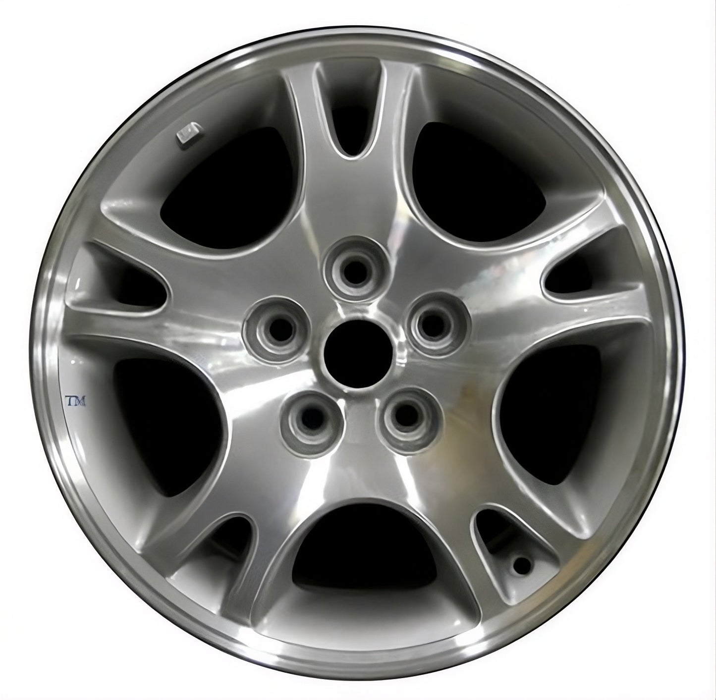 Dodge Caravan 2001-2004 Factory OEM Car Wheel Size 16x6.5 Alloy 2155.PS01.MA