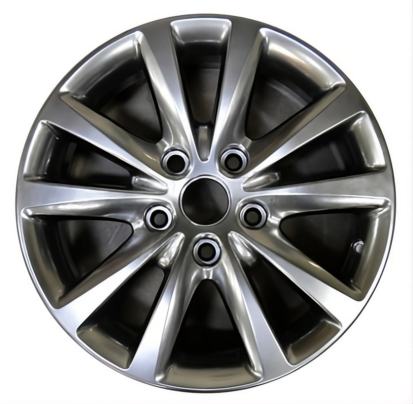 Chrysler Town & Country 2014-2016 Factory OEM Car Wheel Size 17x6.5 Alloy 2489.HYPV3.FFBRT