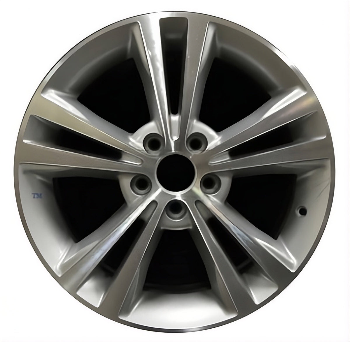 Lincoln MKS 2009-2014 Factory OEM Car Wheel Size 18x7.5 Alloy 3765.PS02.MA