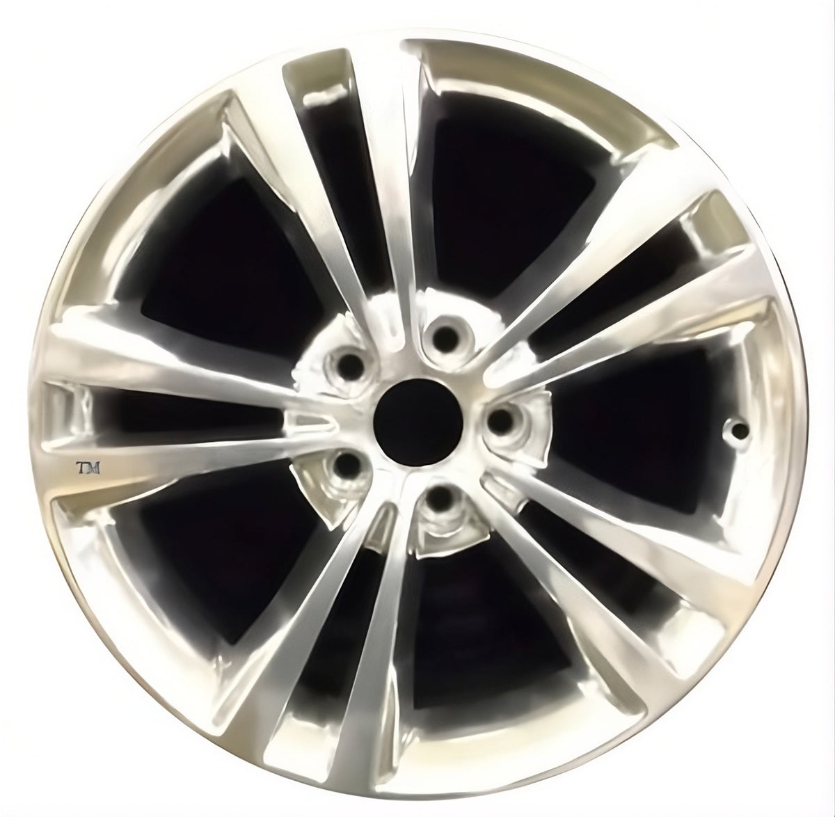Lincoln MKX 2010 Factory OEM Car Wheel Size 18x7.5 Alloy 3826.FULL.POL