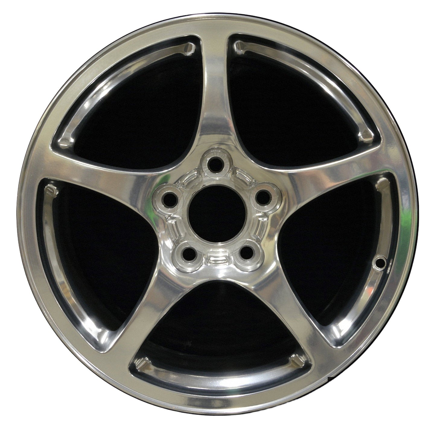 Chevrolet Corvette 2000-2004 Factory OEM Car Wheel Size 17x8.5 Alloy 5102FT.FULL.POL