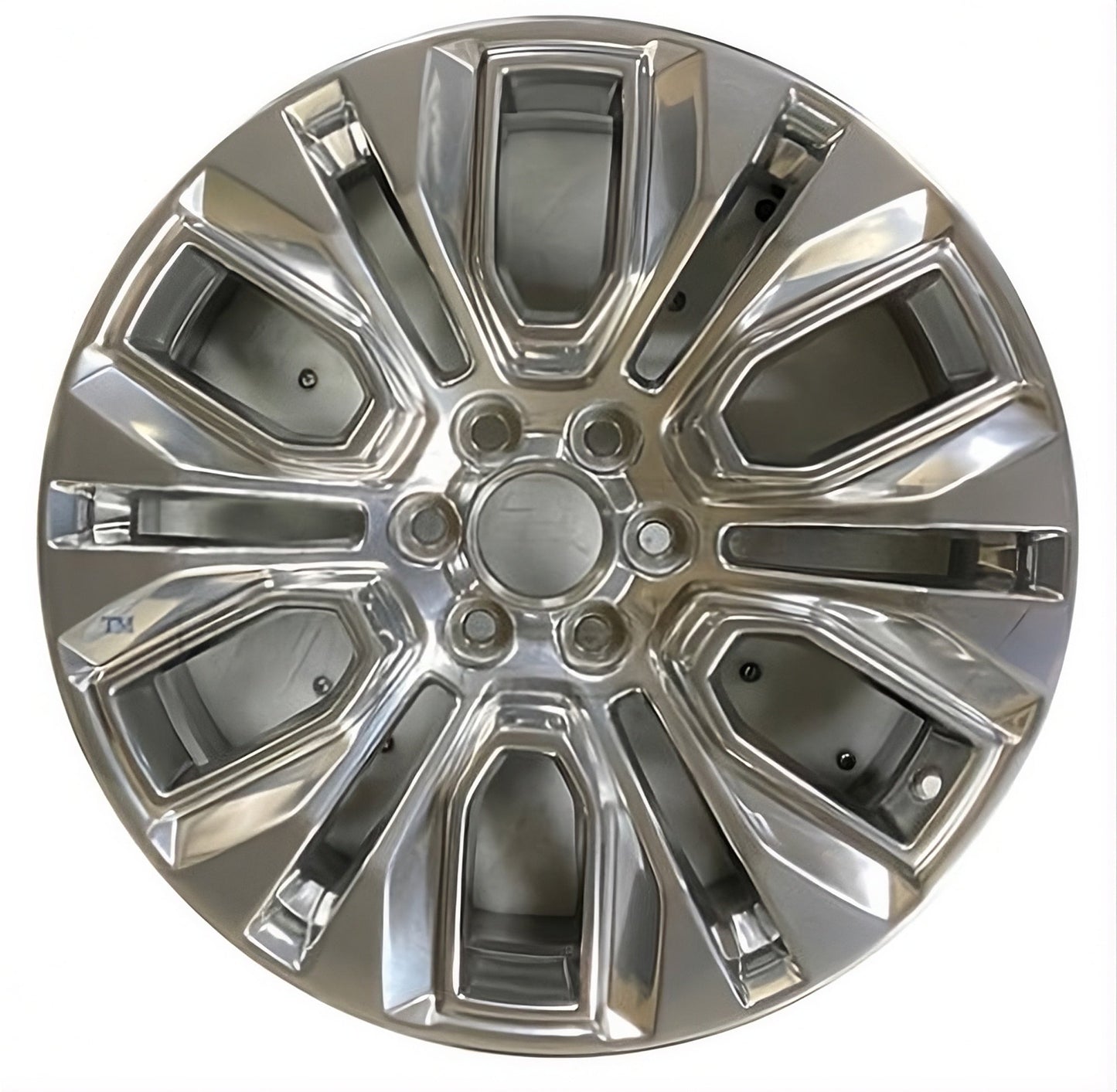 GMC Sierra 2020-2024 Factory OEM Car Wheel Size 22x9 Alloy 5943.FULL.POL