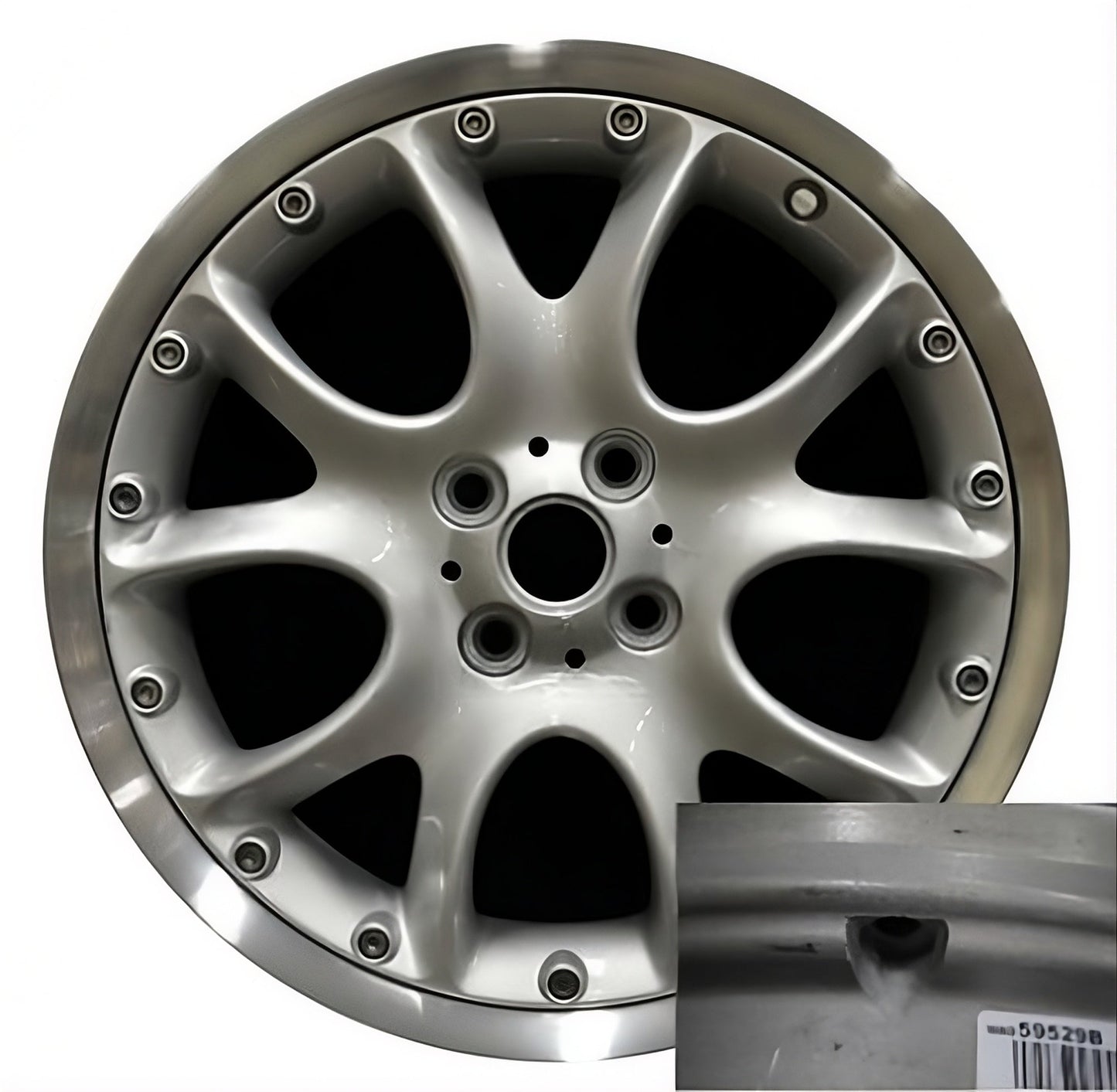 Mini Cooper Hardtop 2005-2014 Factory OEM Car Wheel Size 17x7 Alloy 59529B.LS01.FC