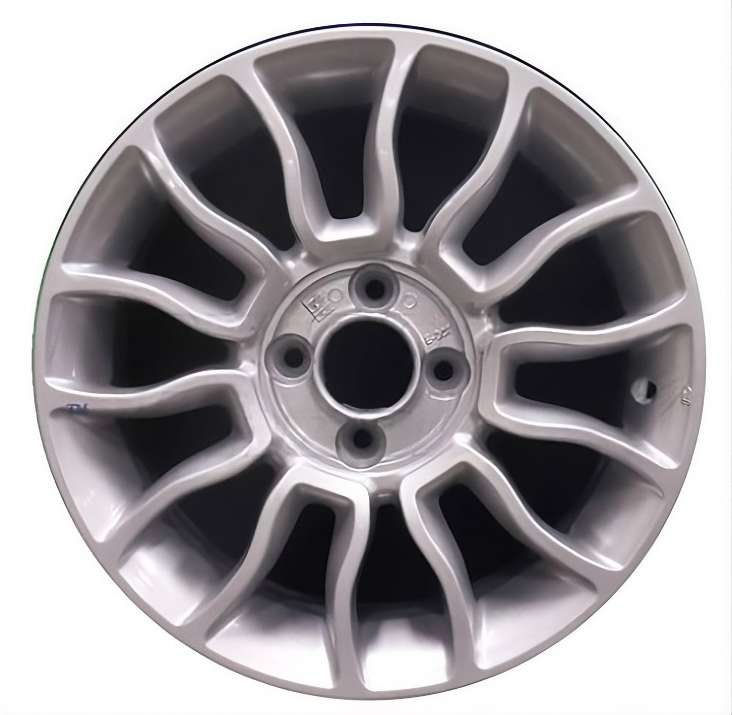Fiat 500 2012-2018 Factory OEM Car Wheel Size 15x6 Alloy 61673.PS14.FF