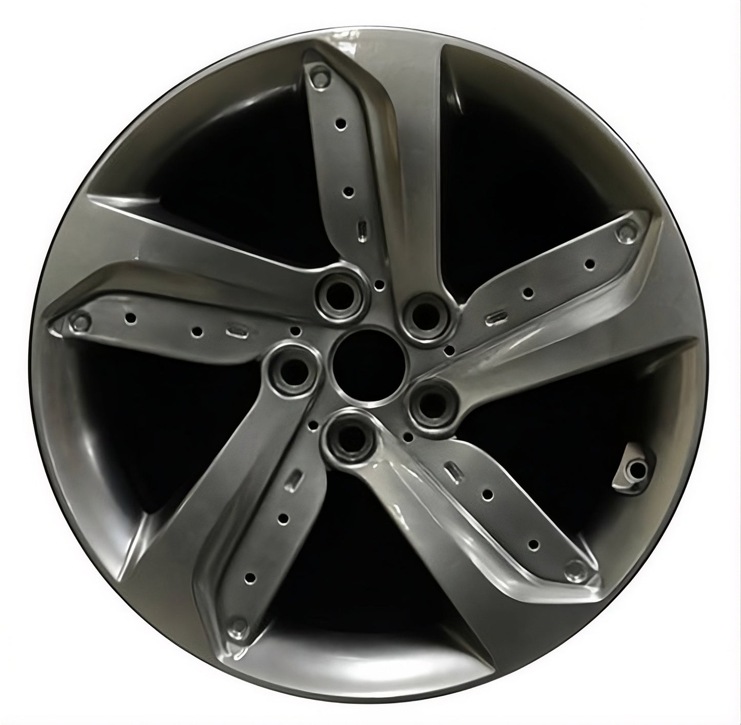 Hyundai Veloster 2013-2015 Factory OEM Car Wheel Size 18x7.5 Alloy 70844A.HYPV2.FF
