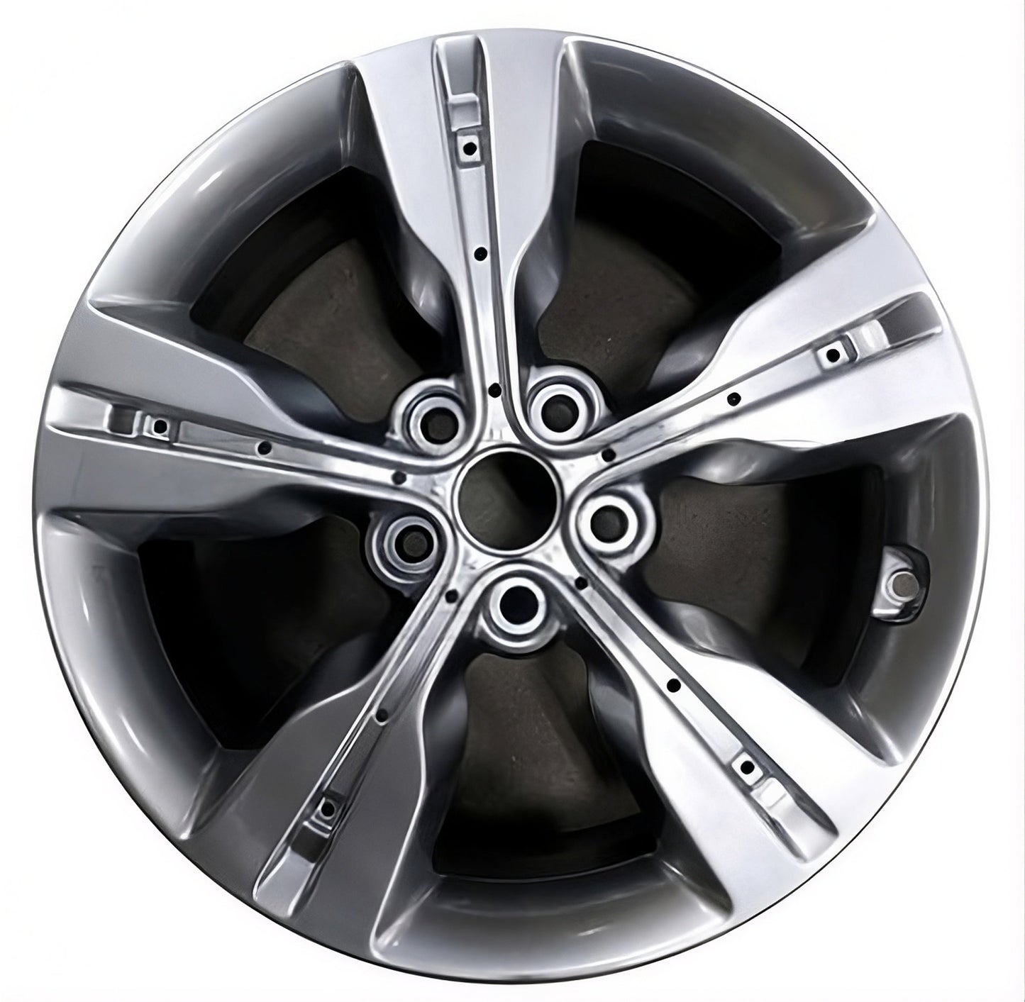 Hyundai Veloster 2016-2017 Factory OEM Car Wheel Size 18x7.5 Alloy 70892.HYPV8.FF