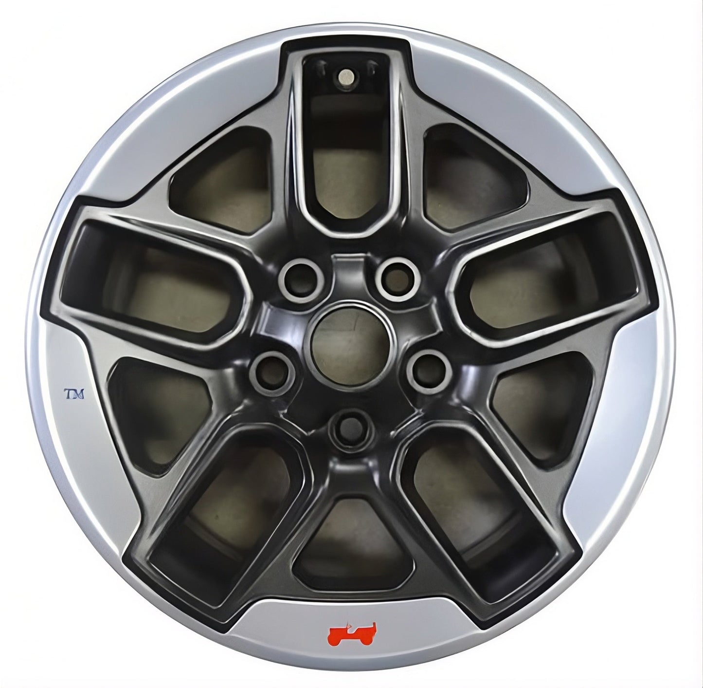 Jeep Wrangler 2018-2023 Factory OEM Car Wheel Size 17x7.5 Alloy 9219.LB01.POLC4ST