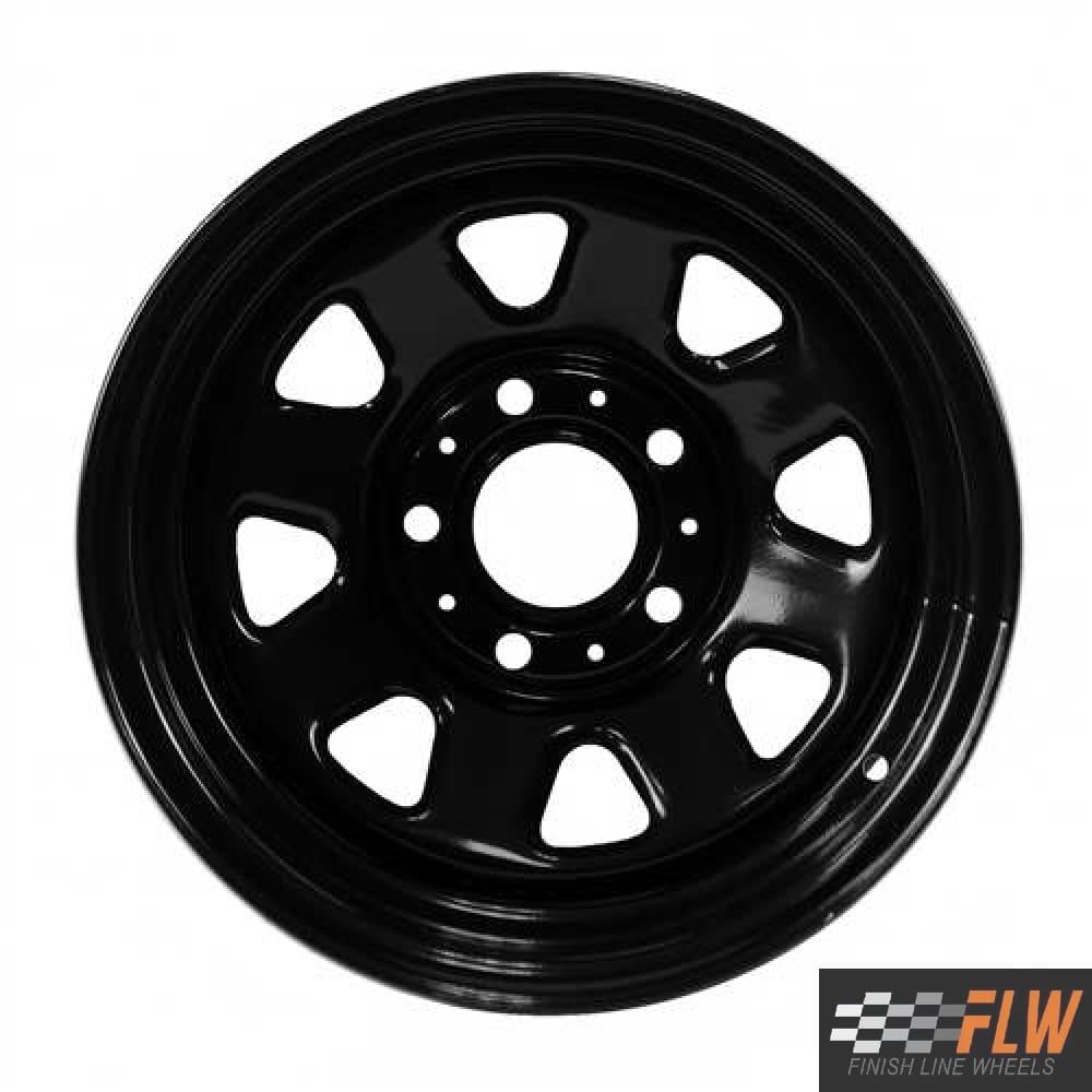 Jeep CJ5 1977, 1978, Original OEM Steel Rim Size 15x8 S.01077.BLK