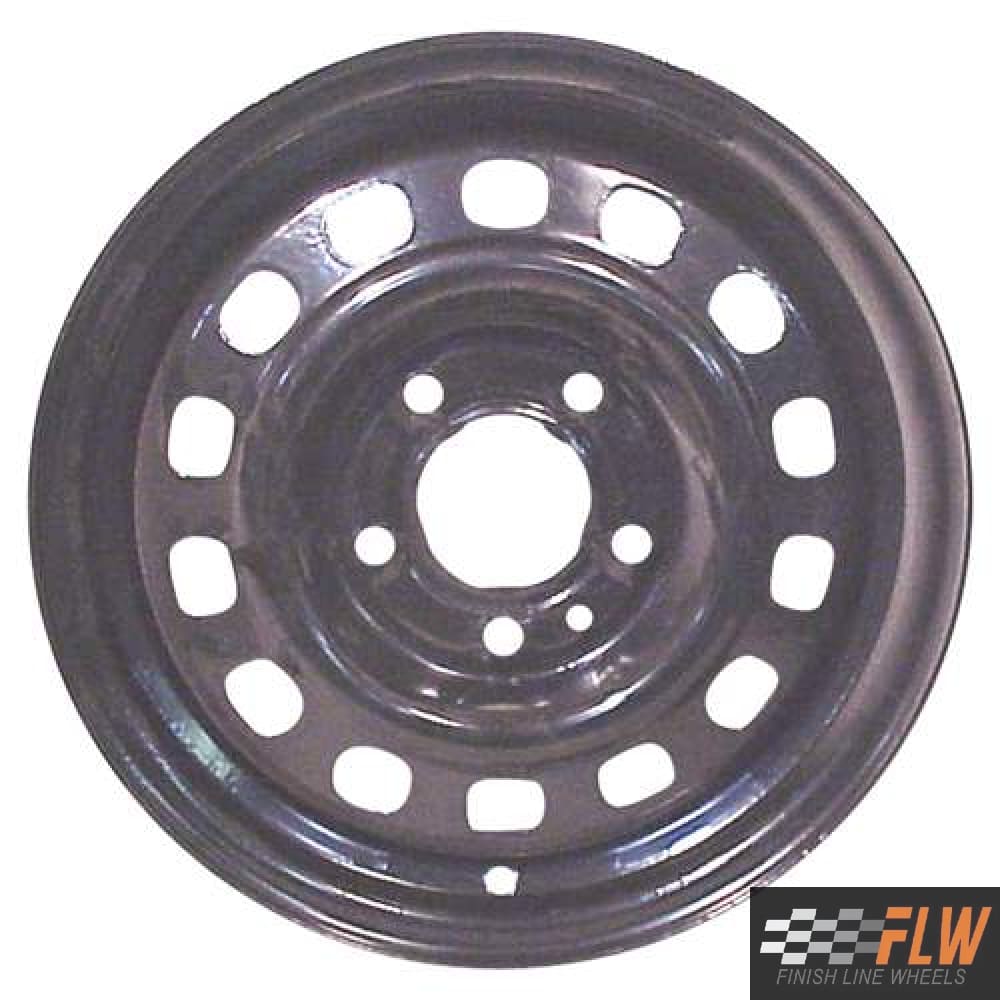 Cadillac Eldorado 1986, 1987, 1988, Original OEM Steel Rim Size 14x5.5 S.01484.BLK