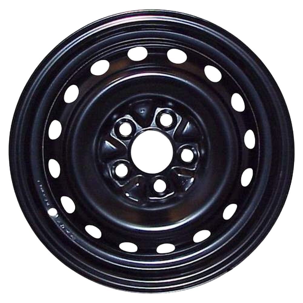 Dodge Caravan 1996-2000, Original OEM Steel Rim Size 14x6 S.02077.BLK