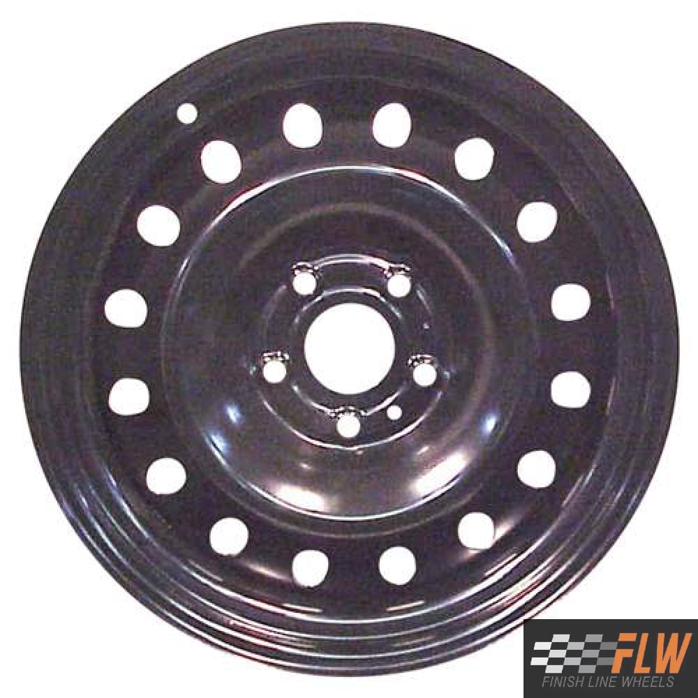 Dodge Ram Truck 2002, 2003, 2004, 2005, 2006, 2007, Original OEM Steel Rim Size 20x8 S.02166.BLK