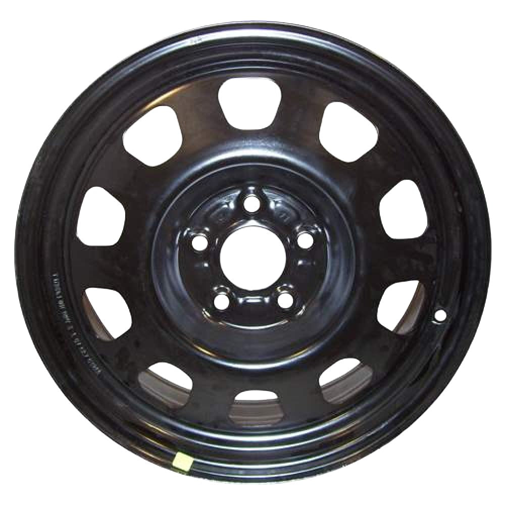 Dodge Caliber 2007-2012, Original OEM Steel Rim Size 17x6.5 S.02288.BLK