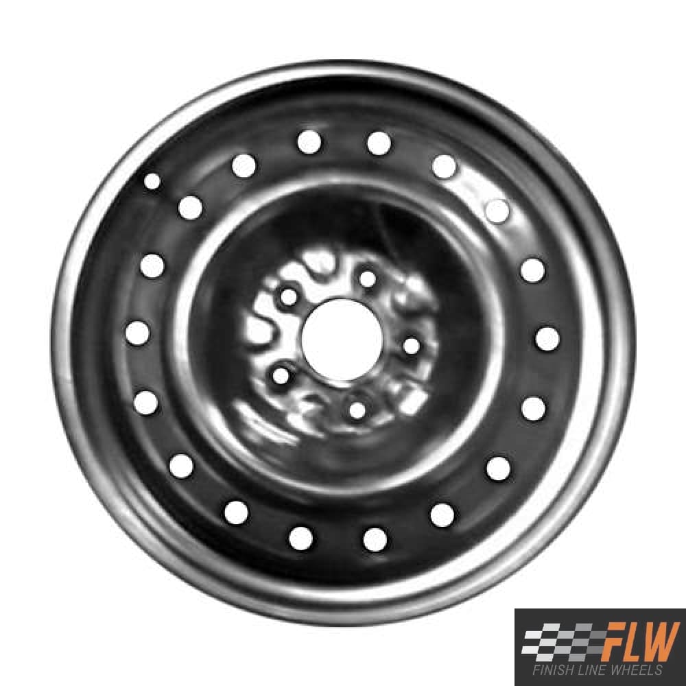 Dodge Challenger 2009, 2010, 2011, 2012, 2013, 2014, 2015, 2016, 2017, 2018, 2019, 2020, 2021, Original OEM Steel Rim Size 17x4 S.02306.BLK