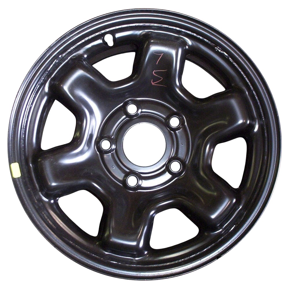 Dodge Dakota 2005-2007, Original OEM Steel Rim Size 17x7 S.02339.BLK