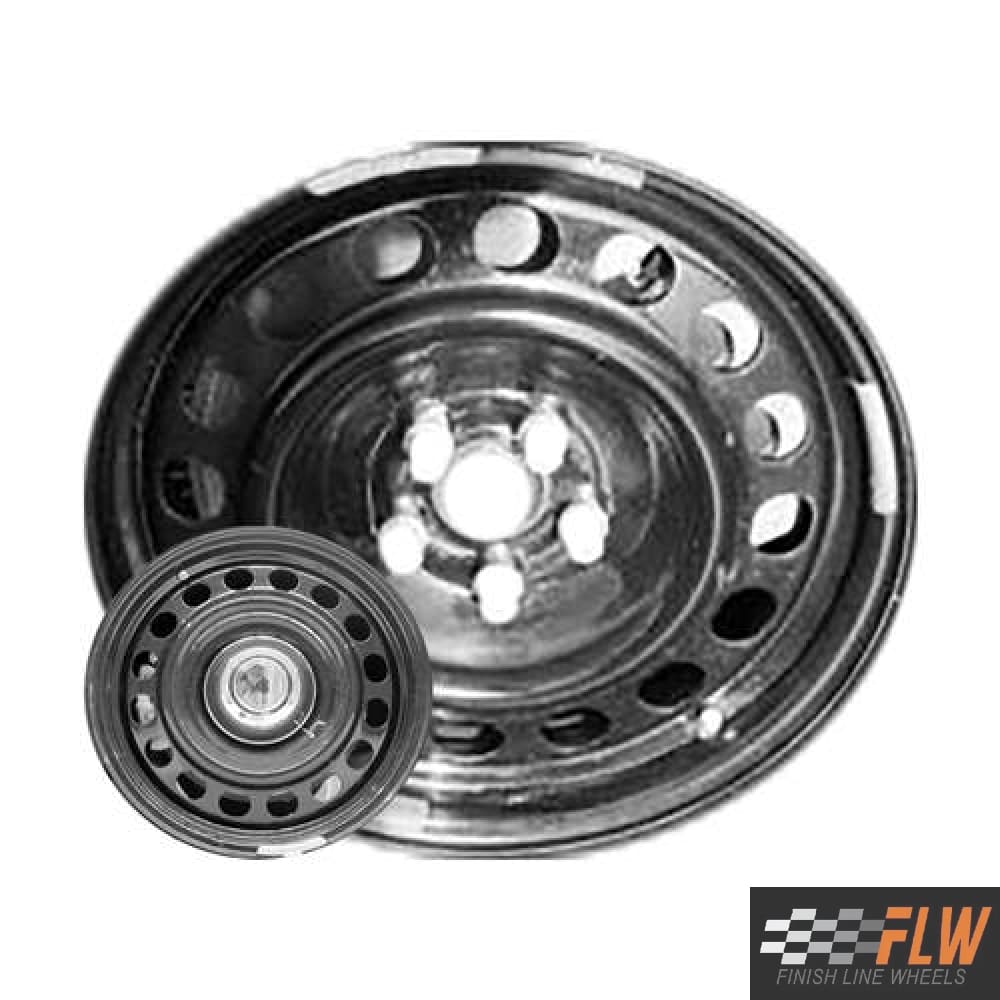 Dodge Charger 2015, 2016, 2017, 2018, 2019, 2020, Original OEM Steel Rim Size 18x7.5 S.02619.BLK