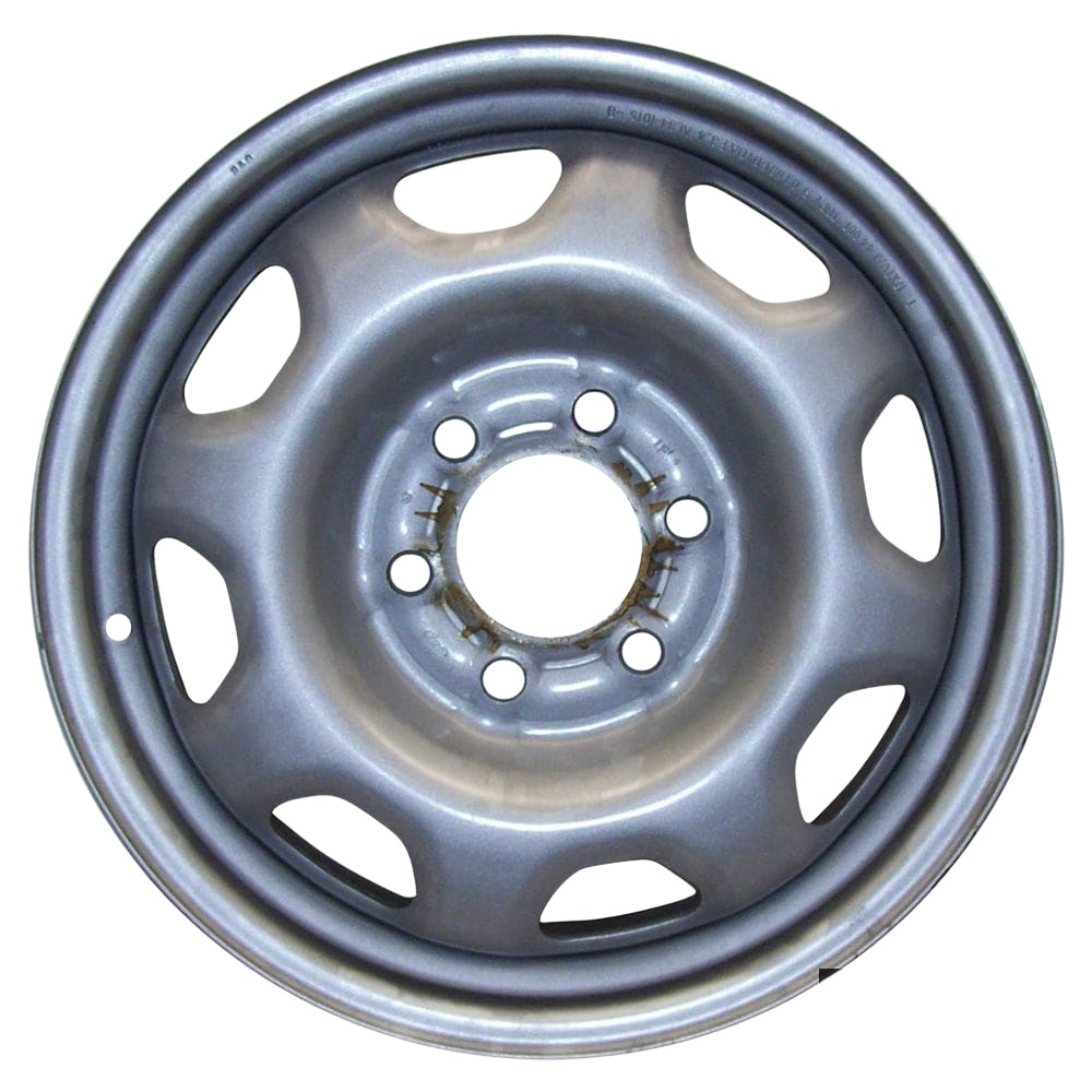 Ford F150 Truck 2010-2024, Original OEM Steel Rim Size 17x7.5 S.03857.SIL