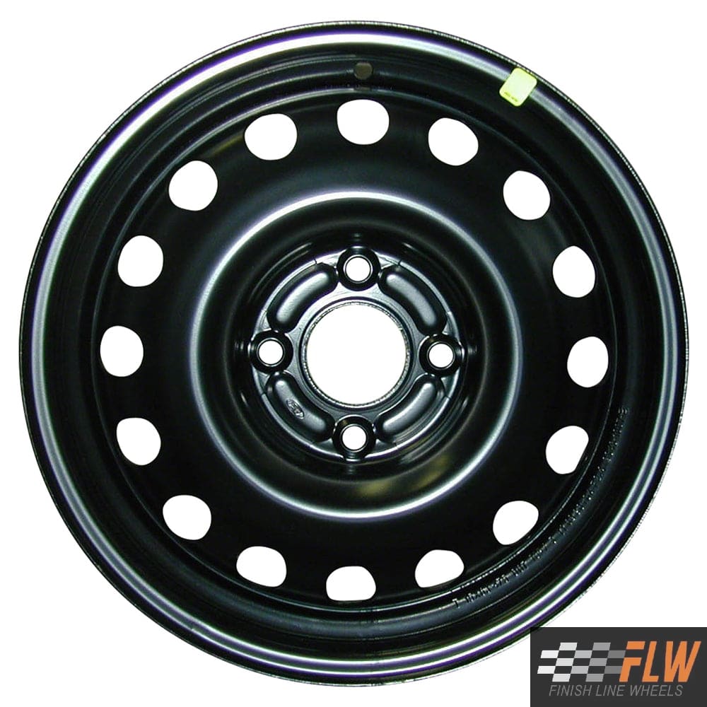 Ford Focus 2009, 2010, 2011, 2012, 2013, 2014, 2015, 2016, 2017, 2018, Original OEM Steel Rim Size 15x6 S.03869.BLK