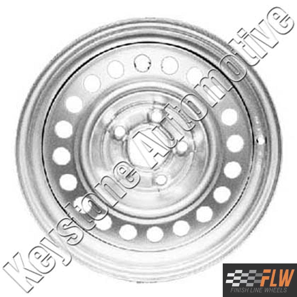 Pontiac Sunfire 1995, 1996, 1997, 1998, 1999, 2000, 2001, 2002, 2003, 2004, 2005, Original OEM Steel Rim Size 14x6 S.08011.SIL