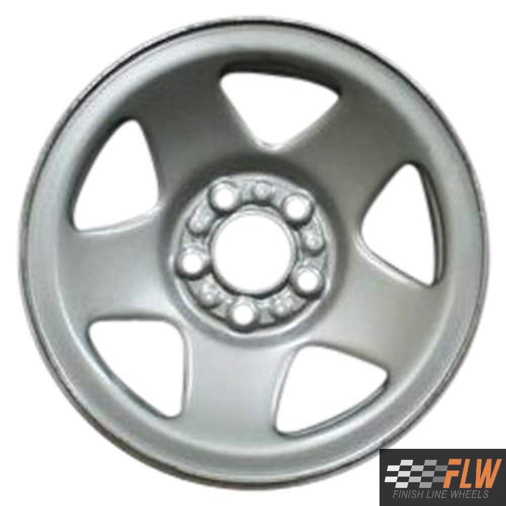 Jeep Wrangler 1992, 1993, 1994, 1995, Original OEM Steel Rim Size 15x7 S.09008.SIL