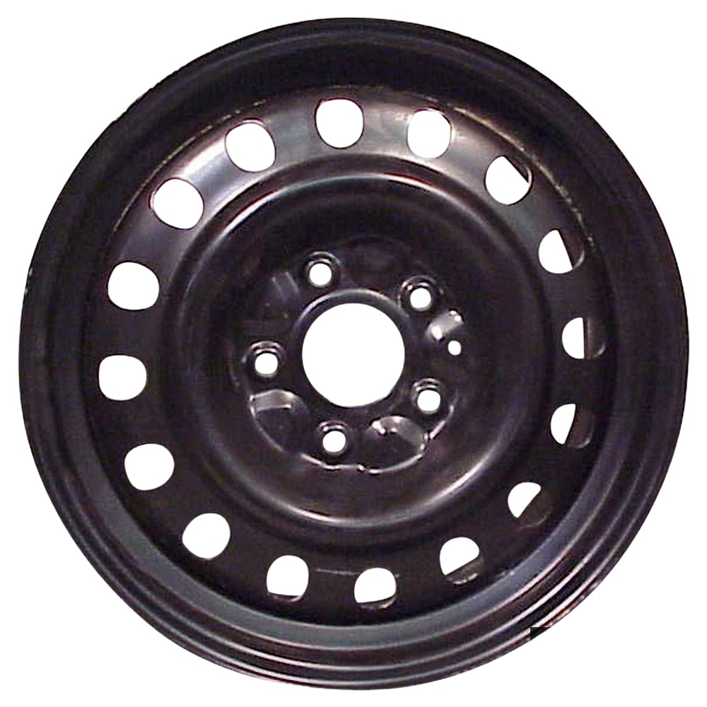 Jeep Grand Cherokee 2003-2004, Original OEM Steel Rim Size 17x7.5 S.09048.BLK