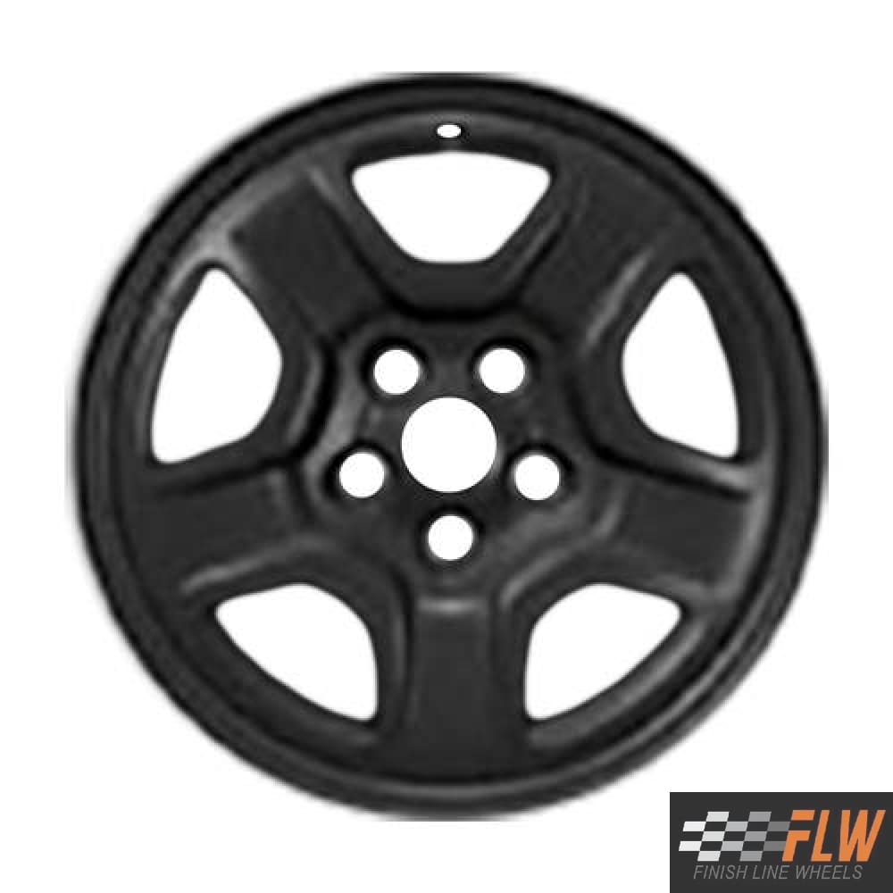Jeep Renegade 2015, 2016, 2017, 2018, 2019, 2020, 2021, 2022, Original OEM Steel Rim Size 16x6.5 S.09146.BLK