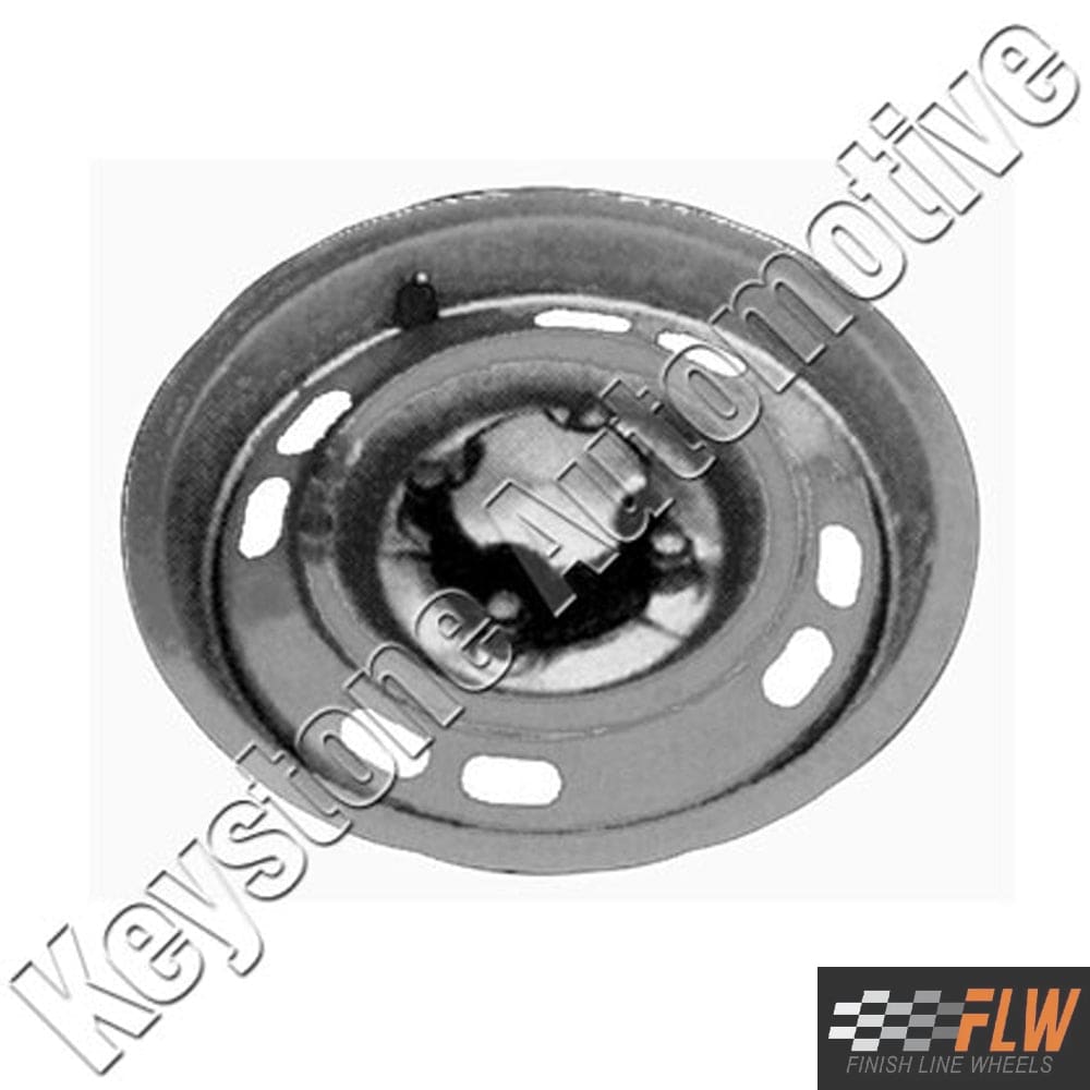 Ford Escort 1981, 1982, 1983, 1984, 1985, 1986, 1987, 1988, 1989, 1990, Original OEM Steel Rim Size 13x4.5 S.1235.BLK