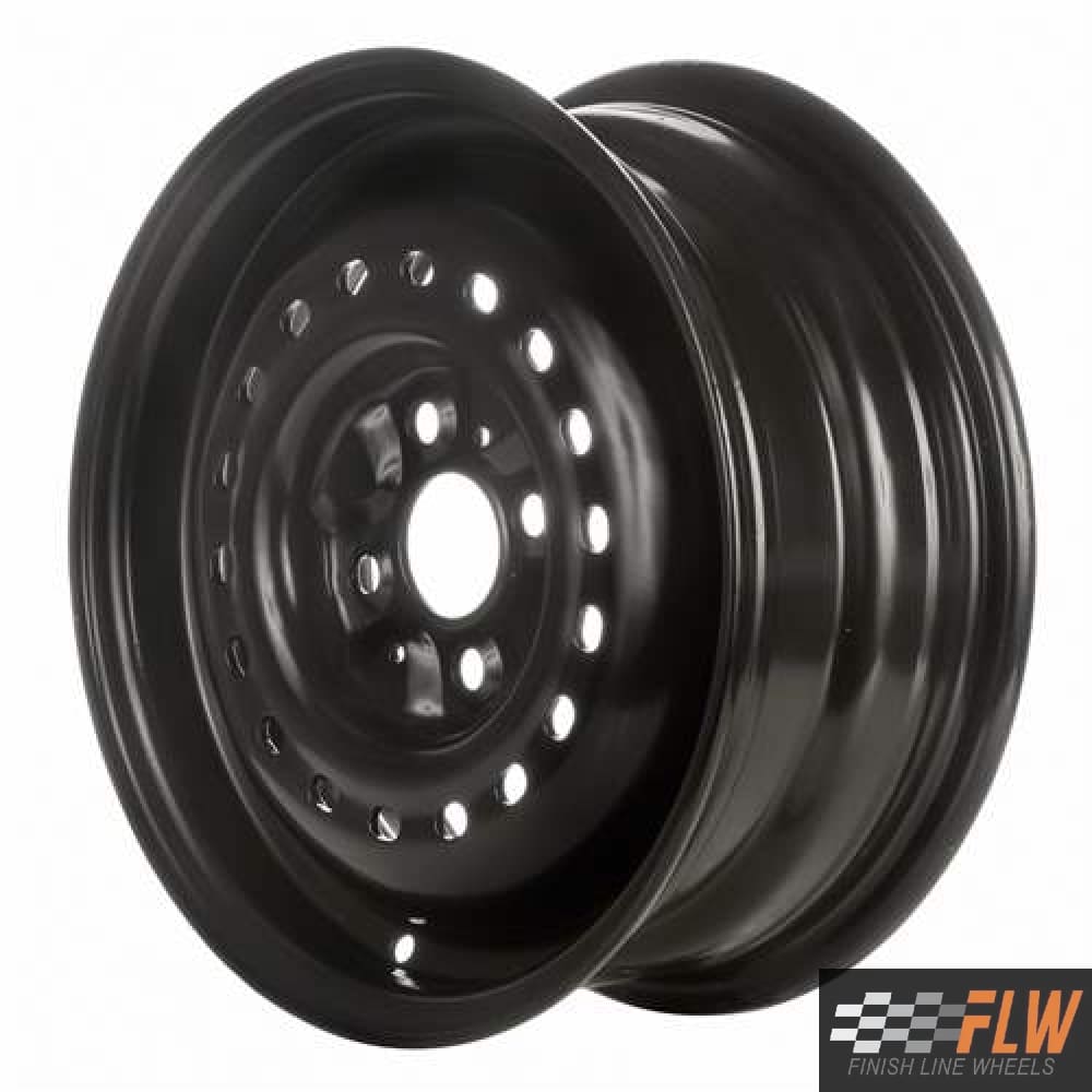 Dodge Daytona 1984, 1985, 1986, Original OEM Steel Rim Size 14x5.5 S.1298.BLK