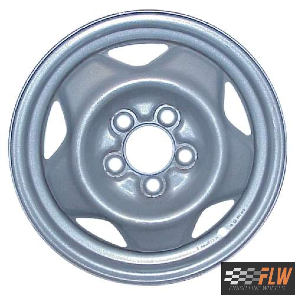 Dodge Dakota 1987, 1988, 1989, 1990, Original OEM Steel Rim Size 15x6 S.1519.SIL