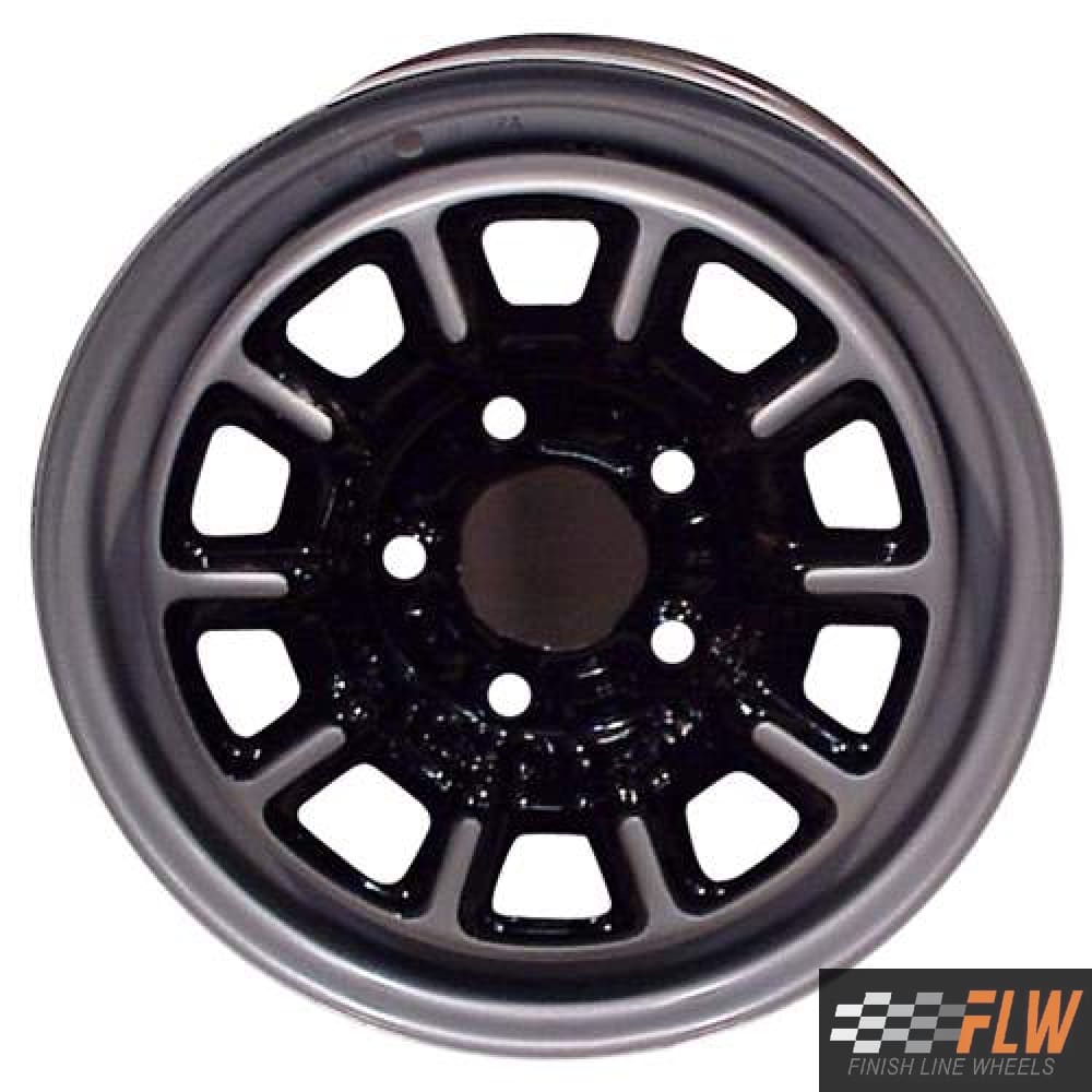 Buick Regal 1988, 1989, 1990, 1991, 1992, Original OEM Steel Rim Size 14x5.5 S.1640.BLK