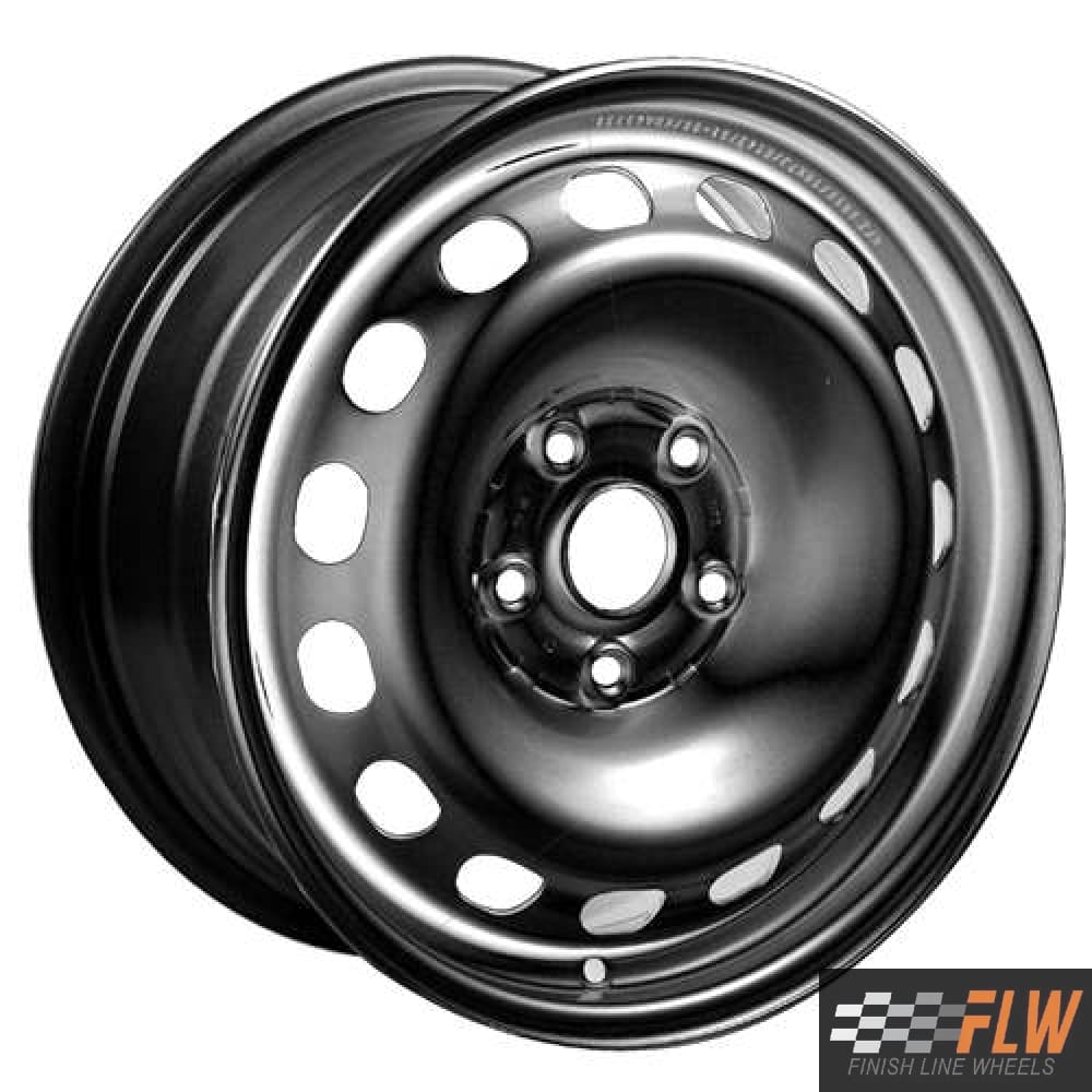 Audi A4 2003, 2004, 2005, Original OEM Steel Rim Size 16x7 S.58757.BLK