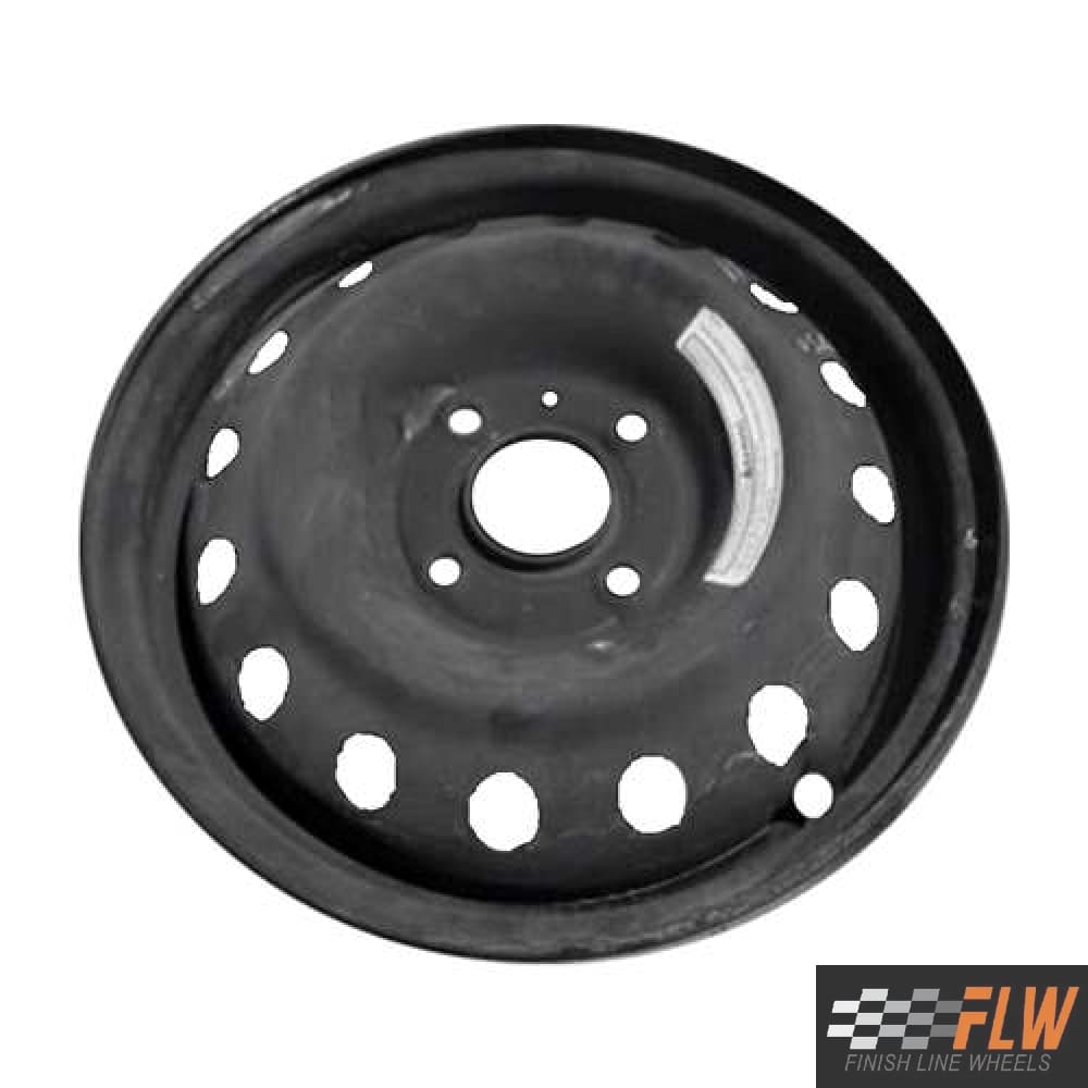 Nissan Versa 2007, 2008, 2009, 2010, 2011, 2012, Original OEM Steel Rim Size 15x4 S.62467.BLK