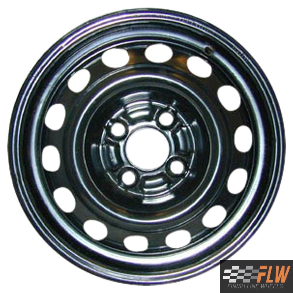 Mitsubishi Lancer 2002, 2003, 2004, 2005, 2006, Original OEM Steel Rim Size 14x5.5 S.65727.BLK