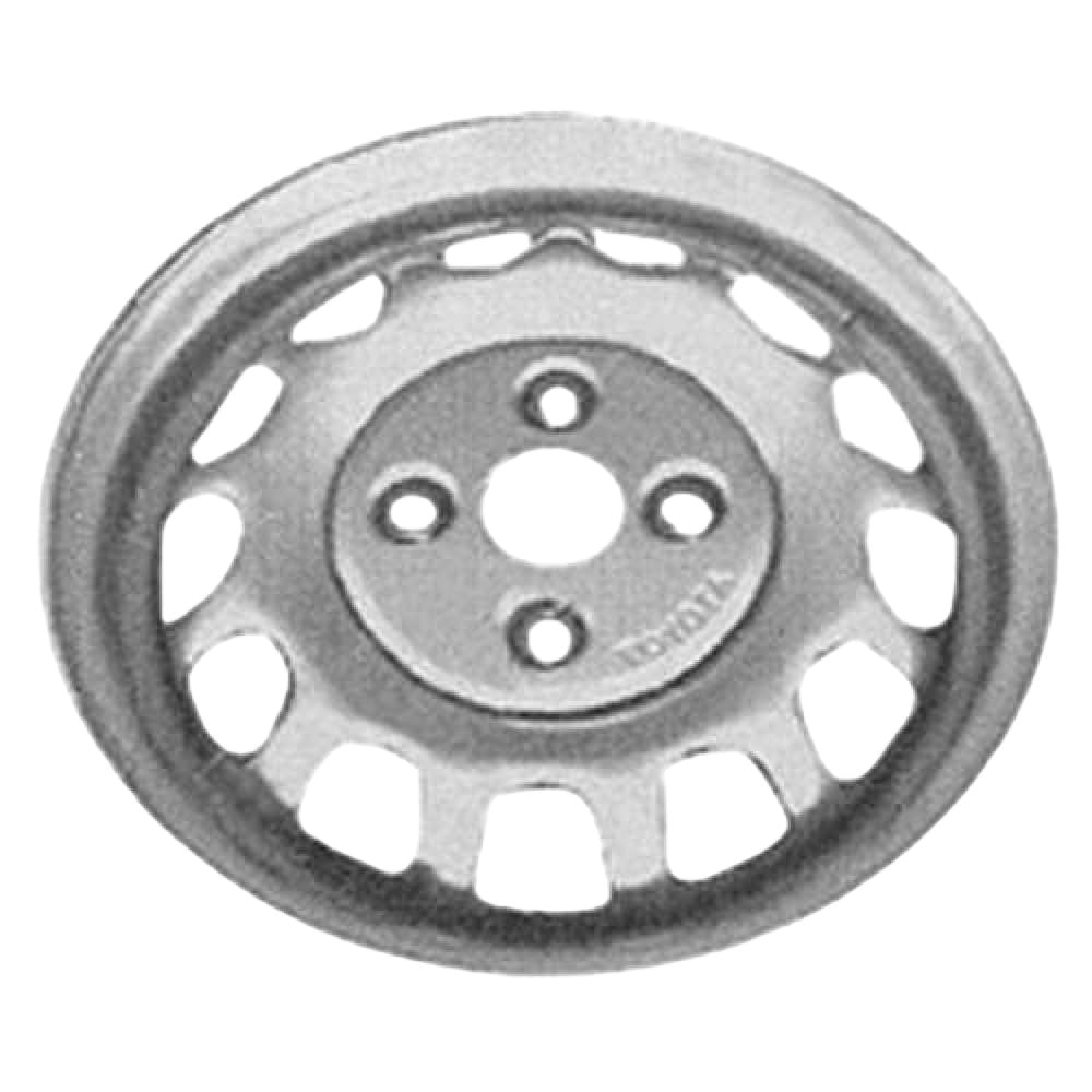 Toyota Corolla 1988-1992, Original OEM Steel Rim Size 13x5 S.69230.SIL