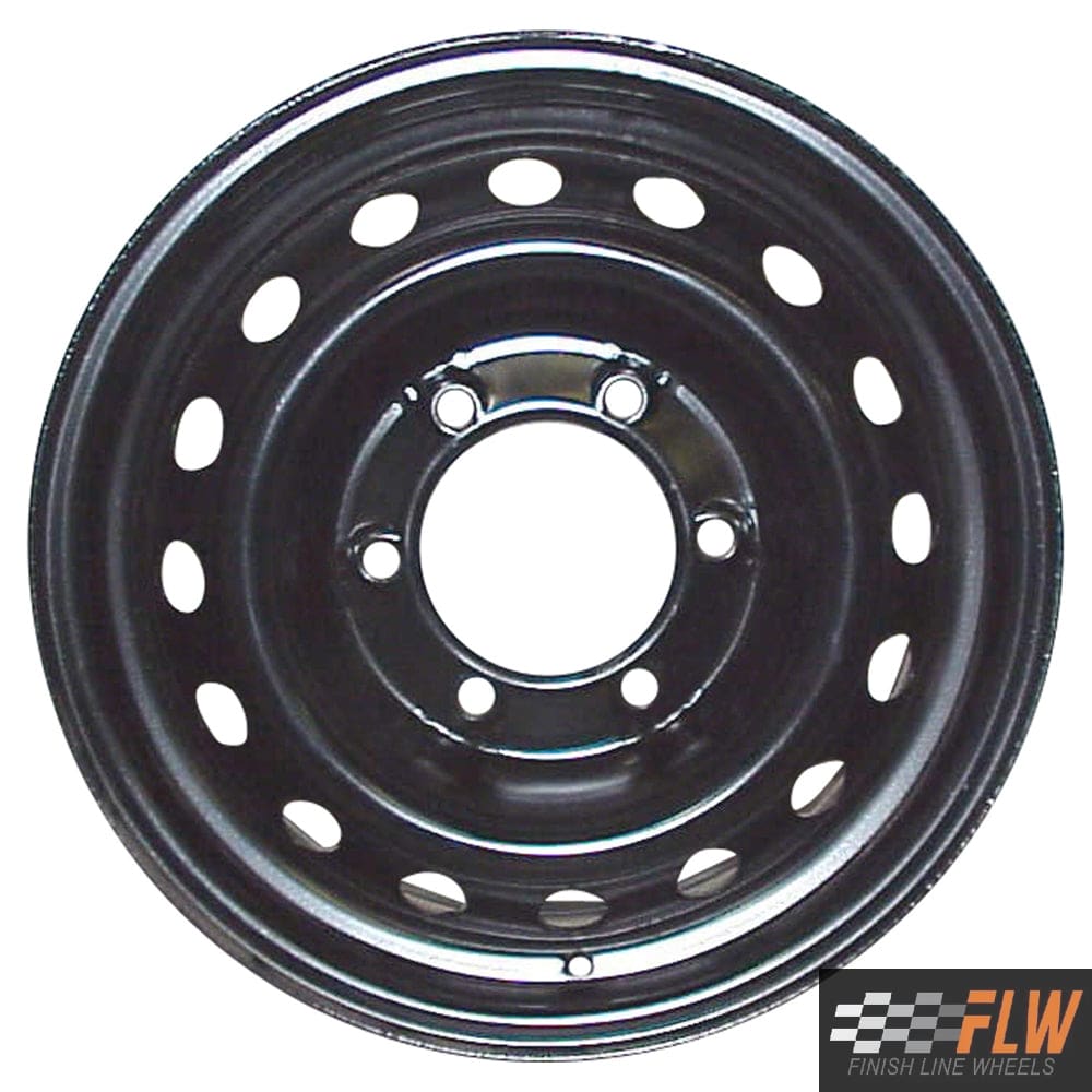 Toyota Tacoma 1995, 1996, 1997, 1998, 1999, 2000, Original OEM Steel Rim Size 15x6 S.69345.BLK