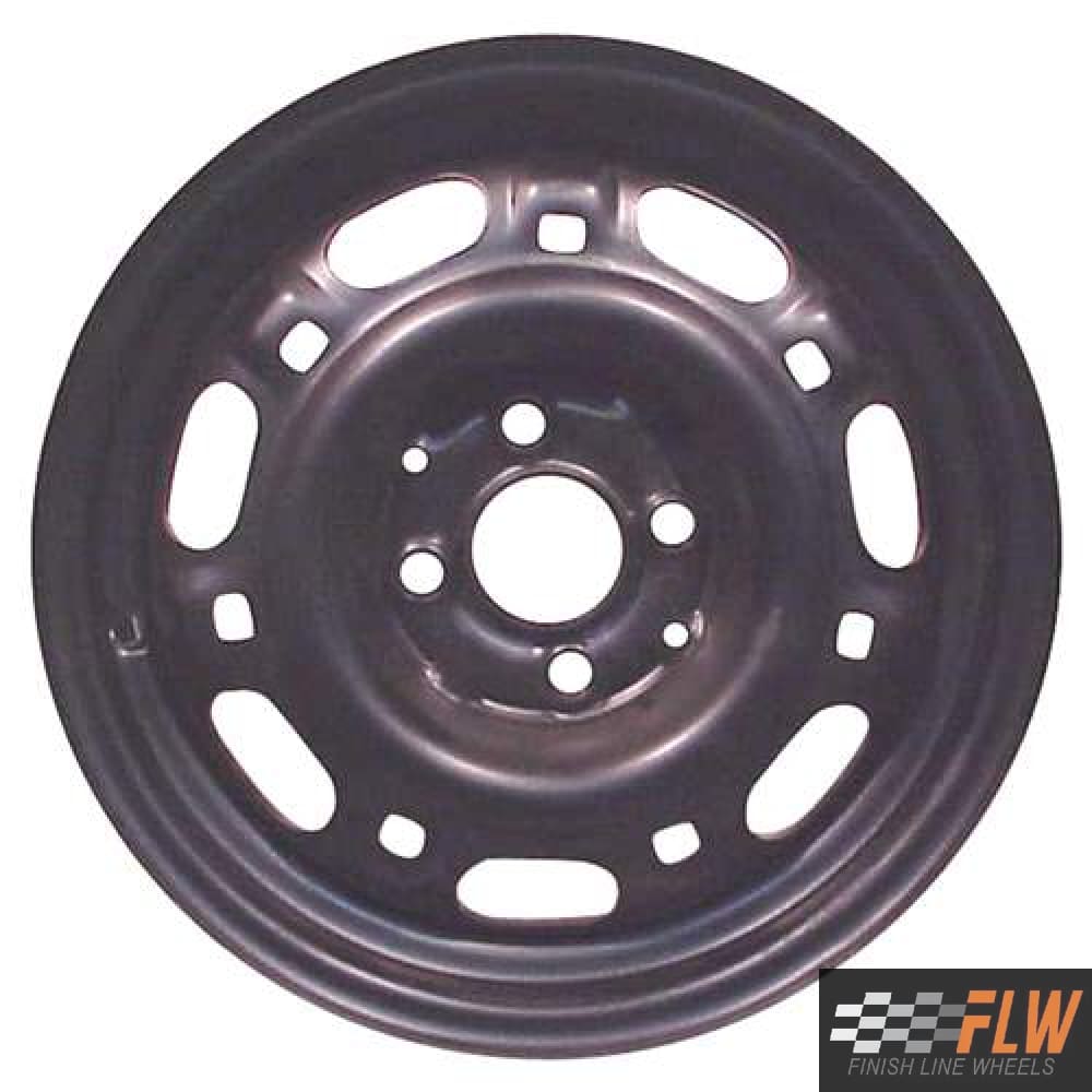 Volkswagen Passat 1990, 1991, 1992, 1993, 1994, Original OEM Steel Rim Size 14x6 S.69685.BLK