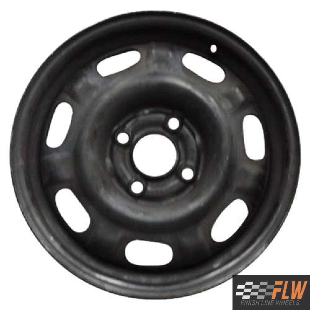 Volkswagen Passat 1995, 1996, 1997, Original OEM Steel Rim Size 14x6 S.69709.BLK