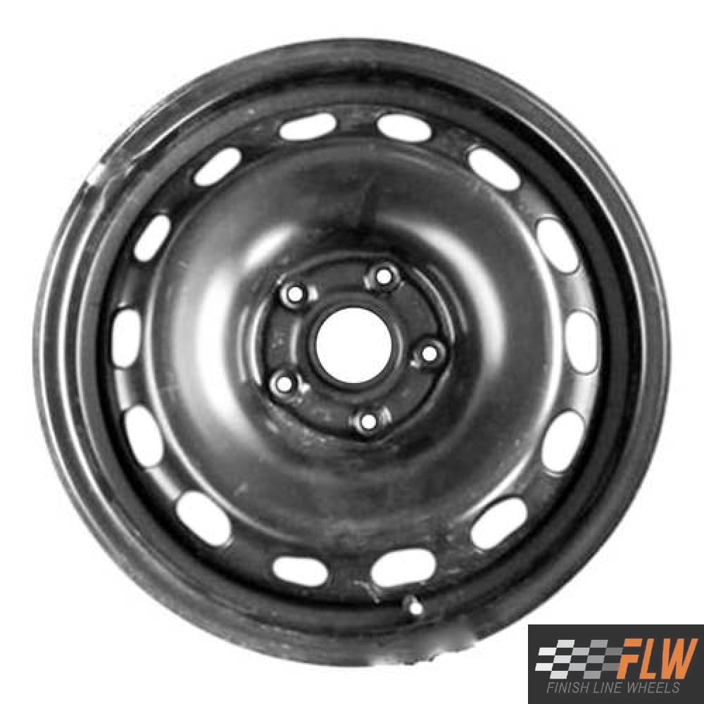 Volkswagen Passat 1998, 1999, 2000, Original OEM Steel Rim Size 16x7 S.69762.BLK
