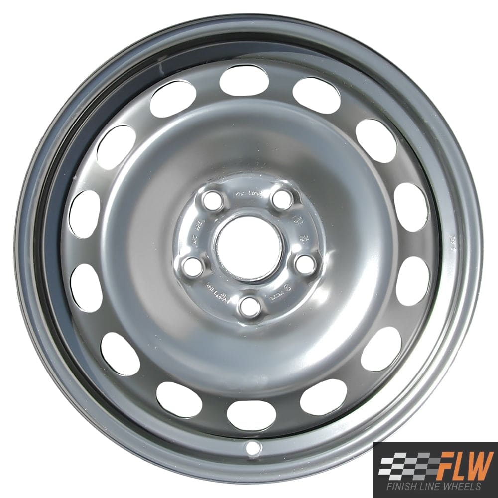 Volkswagen Passat 2006, 2007, 2008, 2009, 2010, Original OEM Steel Rim Size 16x7 S.69823.BLK