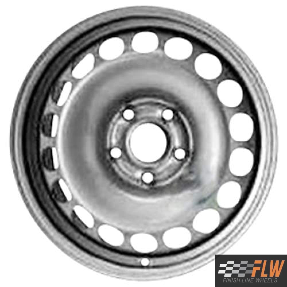 Volkswagen Tiguan 2009, 2010, 2011, 2012, 2013, 2014, 2015, Original OEM Steel Rim Size 16x6.5 S.69933.BLK