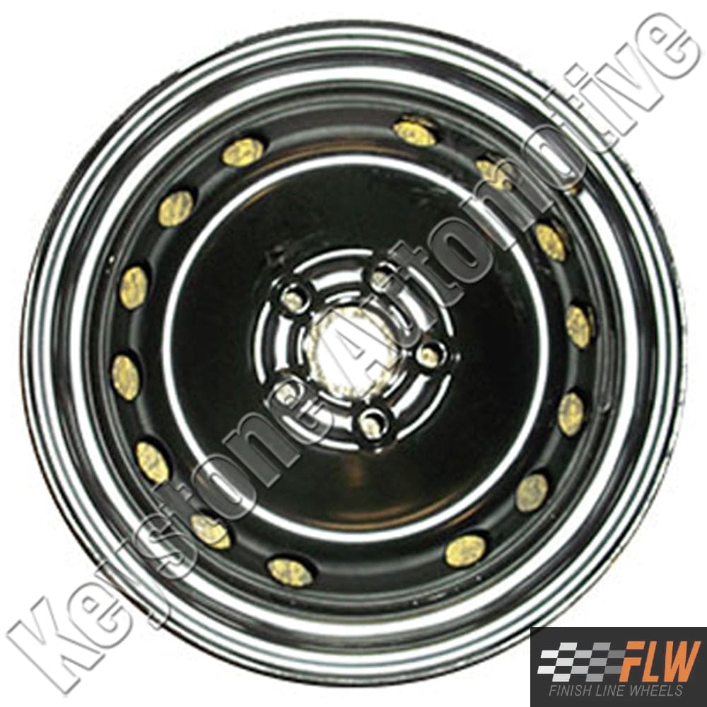 Volvo S60 2001, 2002, 2003, 2004, 2005, 2006, 2007, 2008, Original OEM Steel Rim Size 16x6.5 S.70202.BLK