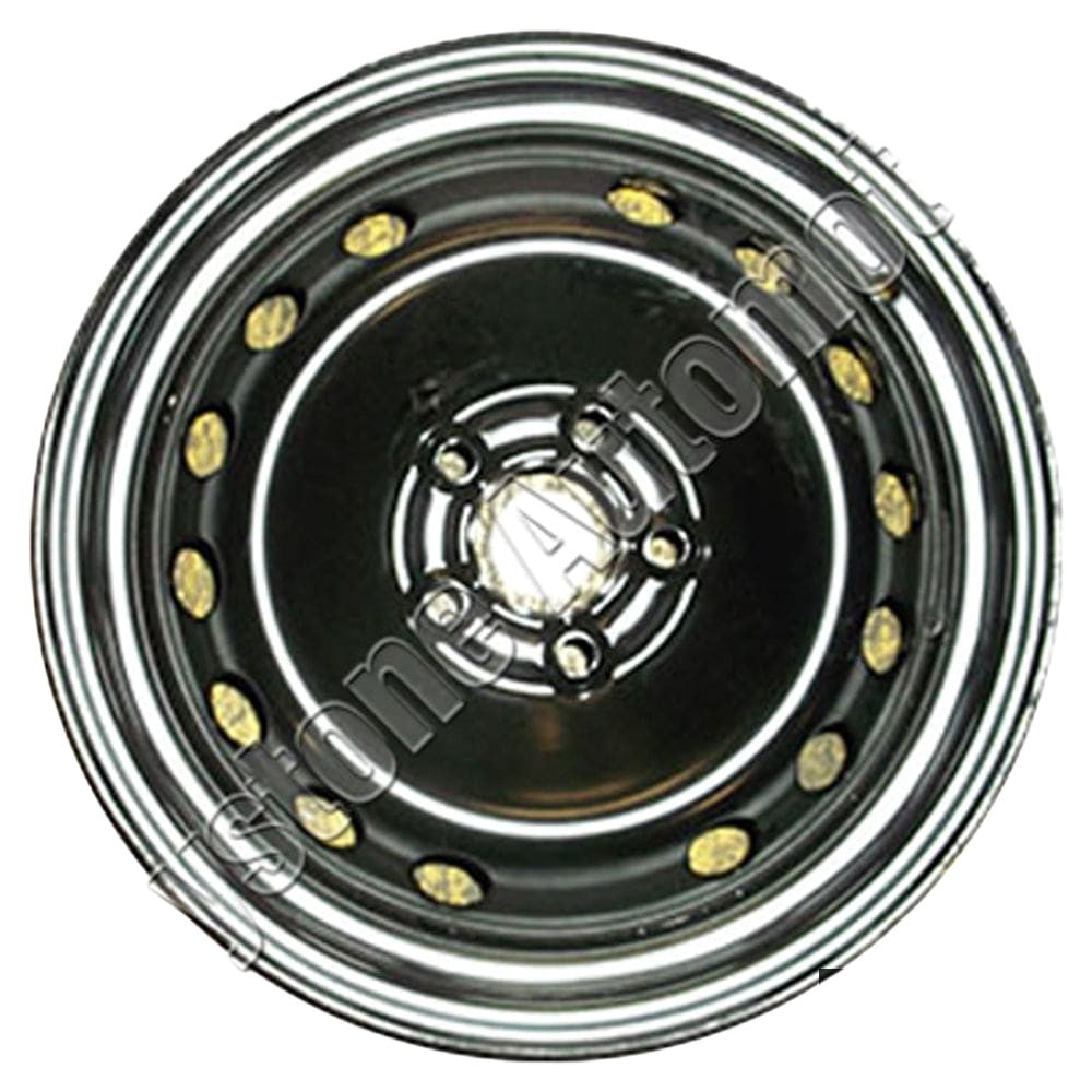 Volvo 90 Series 1998-1998, Original OEM Steel Rim Size 16x6.5 S.70202.BLK