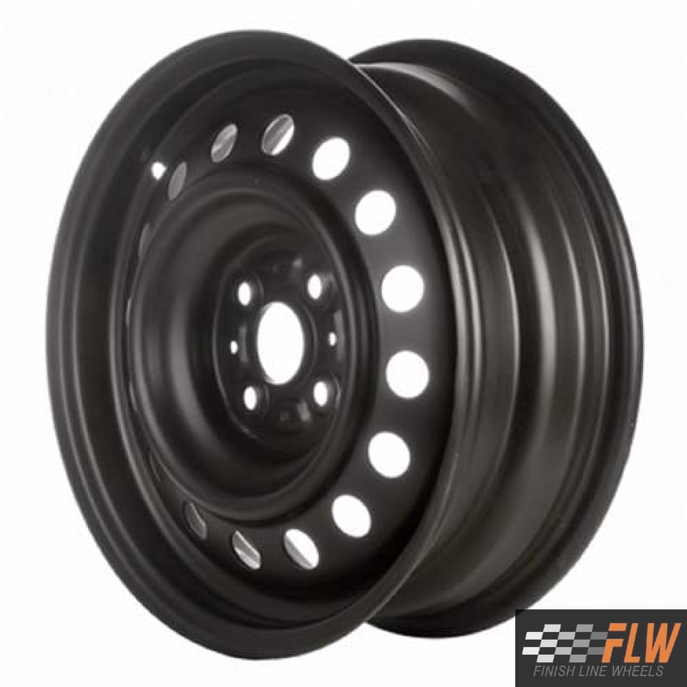 Acura EL 1997, 1998, 1999, 2000, Original OEM Steel Rim Size 15x5.5 S.71709.BLK