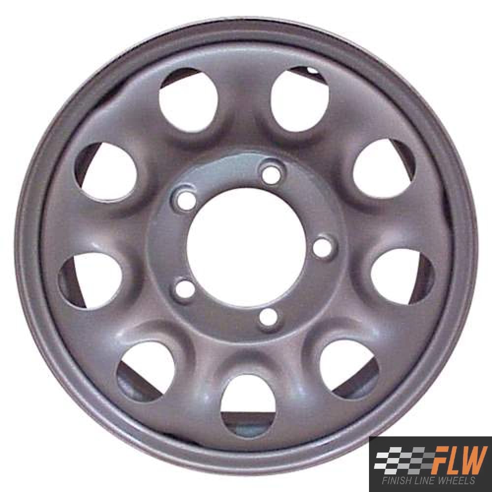 Suzuki Sidekick 1989, 1990, 1991, 1992, 1993, 1994, 1995, 1996, 1997, Original OEM Steel Rim Size 15x5.5 S.72634.SIL