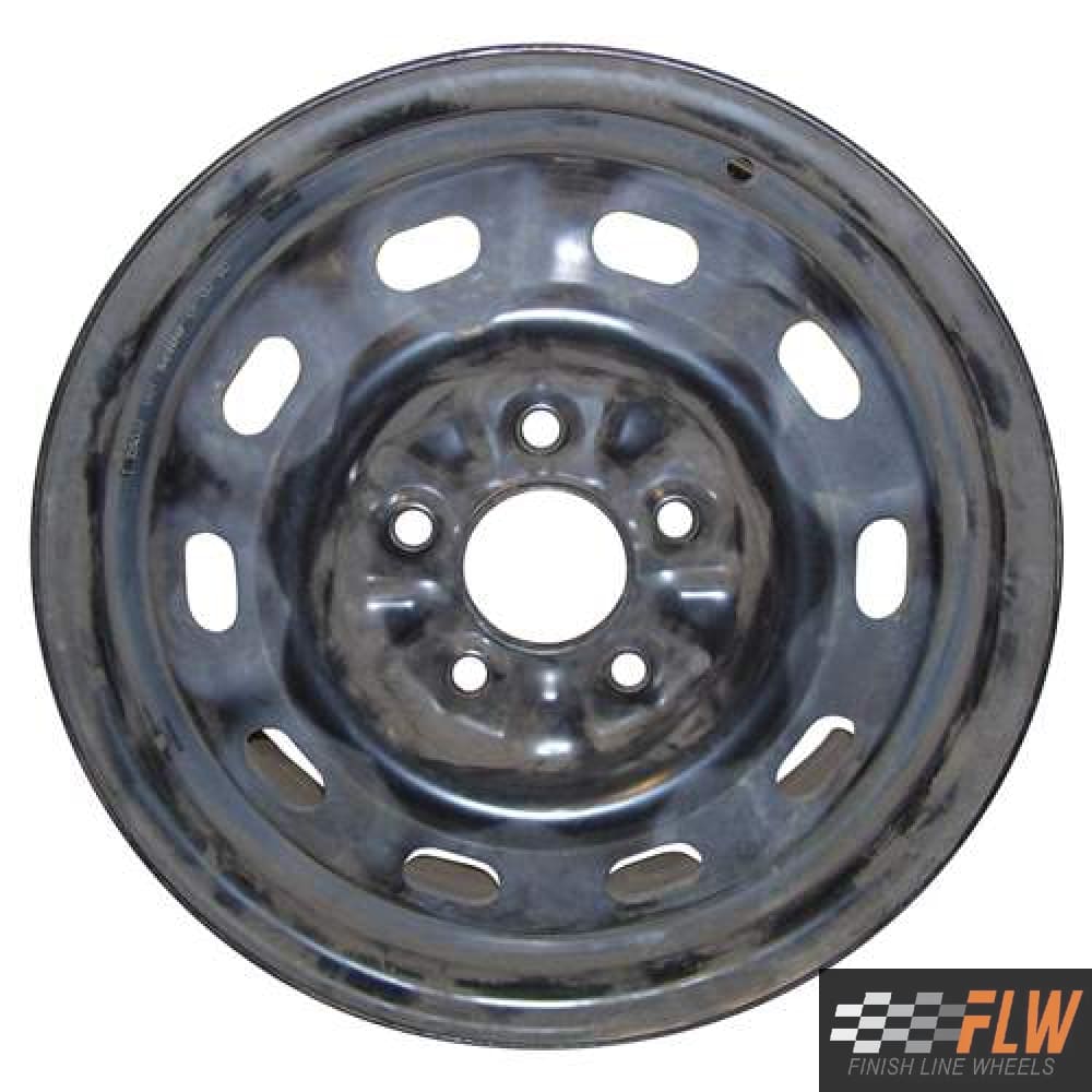 Kia Sedona 2002, 2003, 2004, 2005, Original OEM Steel Rim Size 15x6 S.74559.BLK