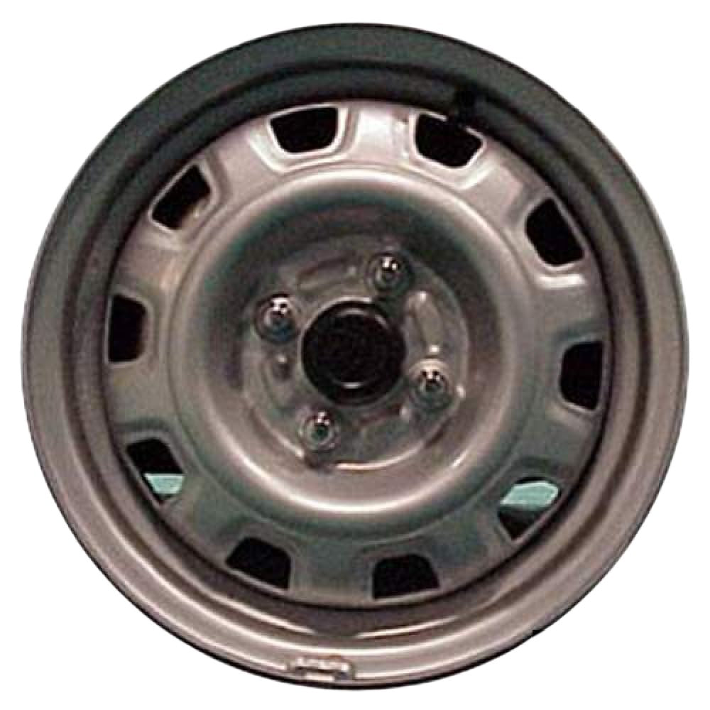 Kia Spectra 2000-2004, Original OEM Steel Rim Size 14x5.5 S.74572.BLK