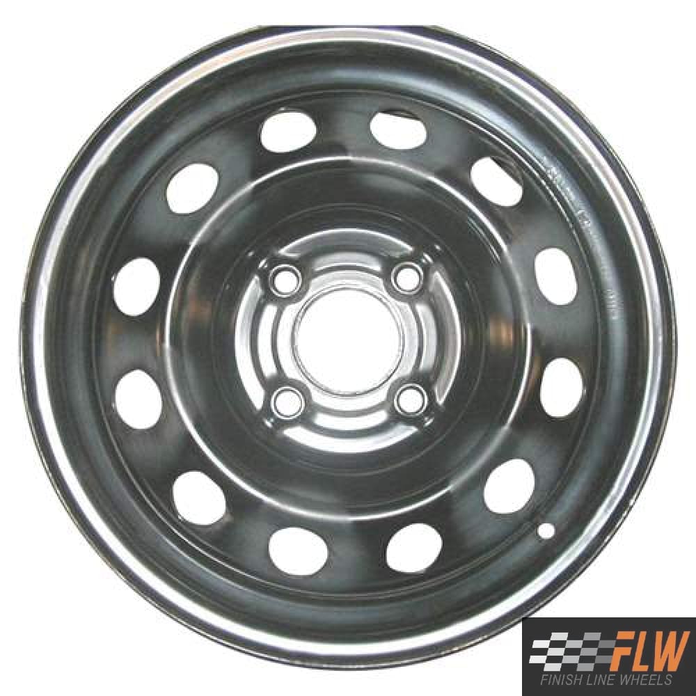 Kia Spectra 2005, 2006, 2007, 2008, 2009, Original OEM Steel Rim Size 15x6 S.74578.BLK