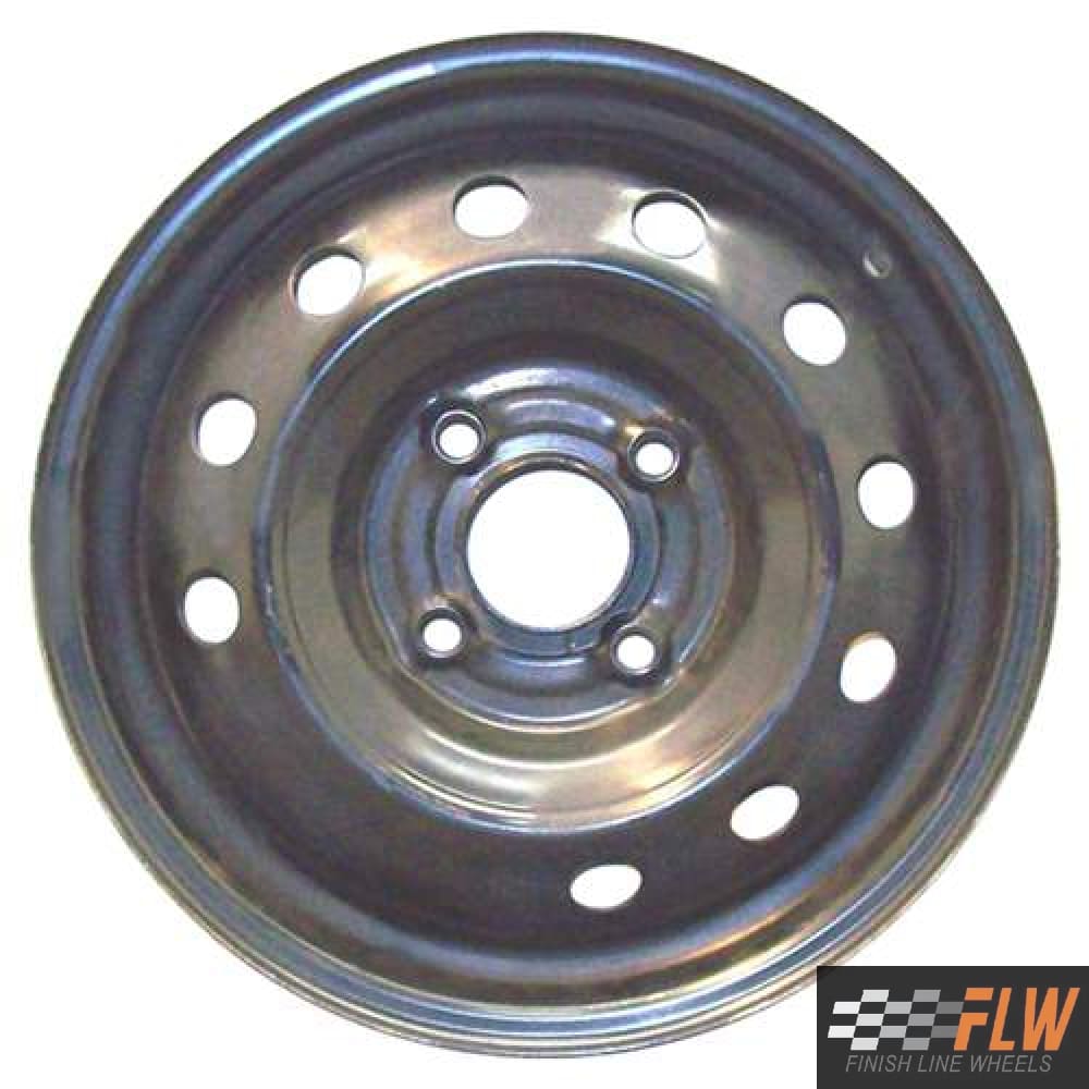 Kia Spectra 2007, 2008, 2009, Original OEM Steel Rim Size 15x6 S.74602.BLK