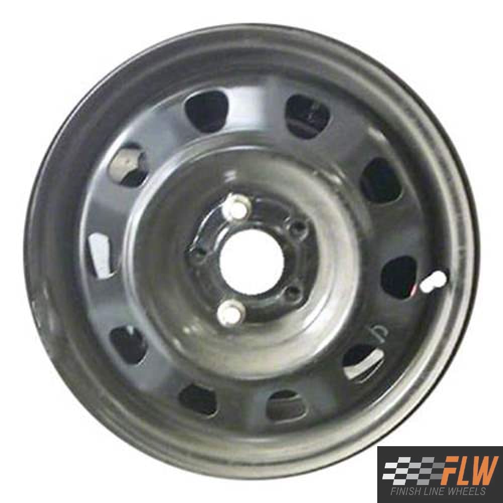 Dodge Dart 2013, 2014, Original OEM Steel Rim Size 16x6.5 S.99043.BLK